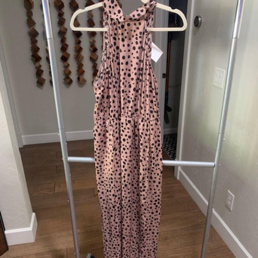 Mittoshop Halter animal print dress